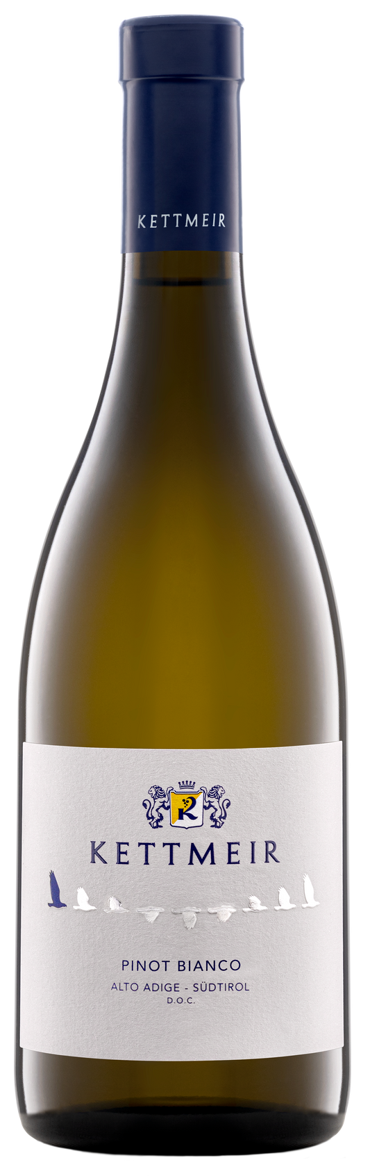 Kettmeir Pinot Bianco 2023  Front Bottle Shot