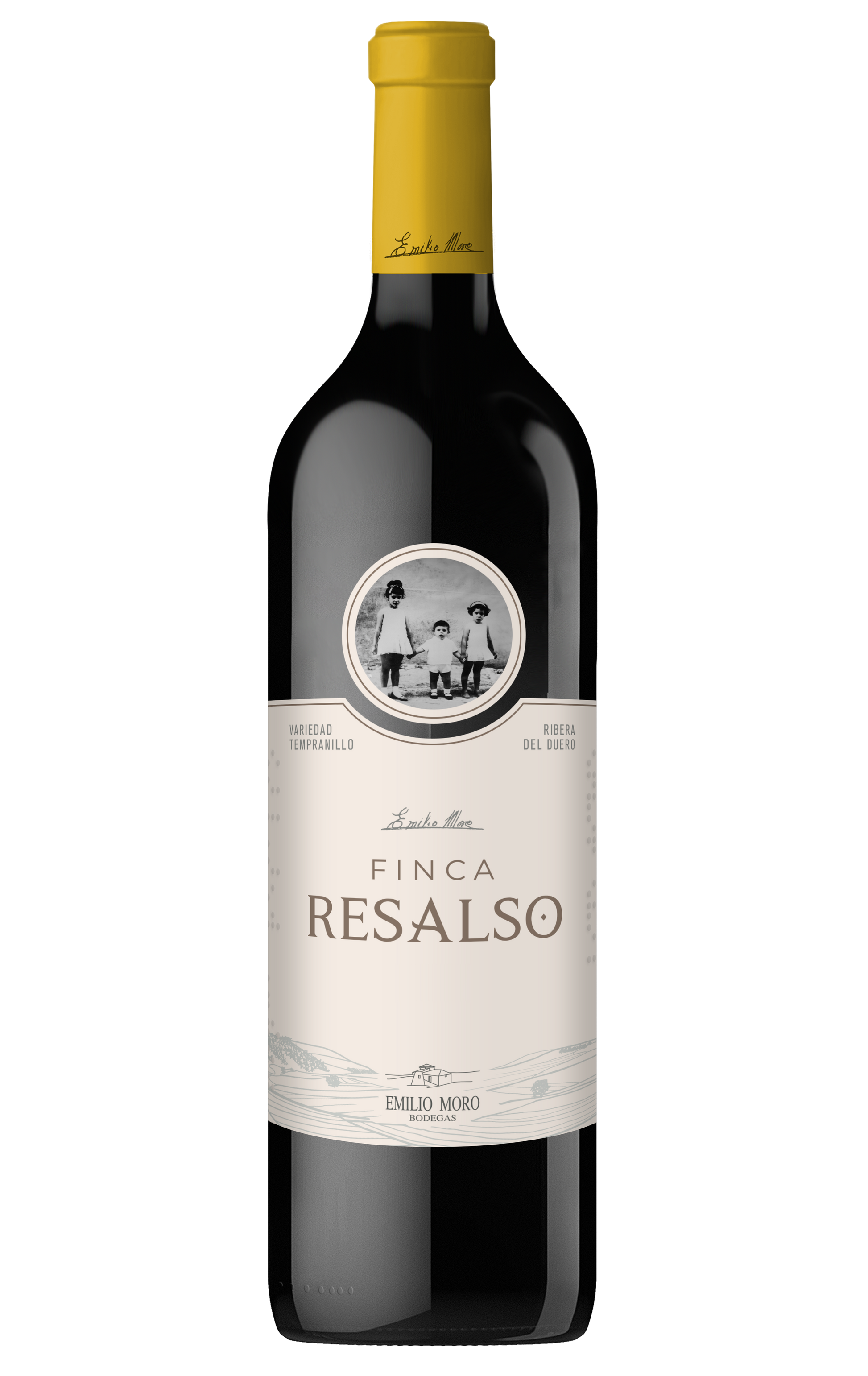 Emilio Moro Finca Resalso 2023  Front Bottle Shot