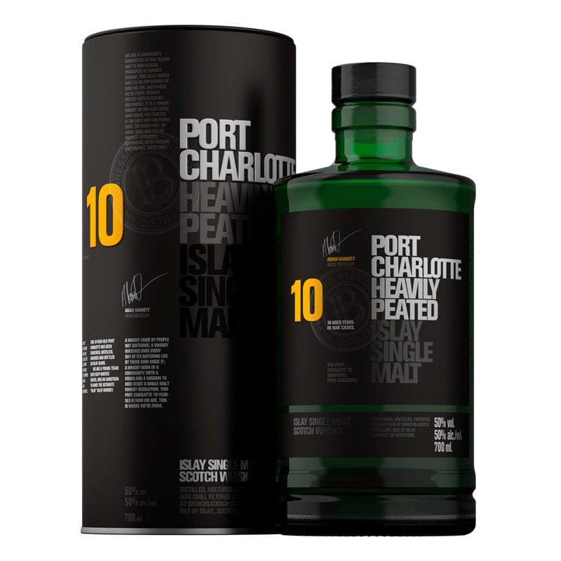 Port Charlotte Heavily Peated 10 Year Islay Single Malt