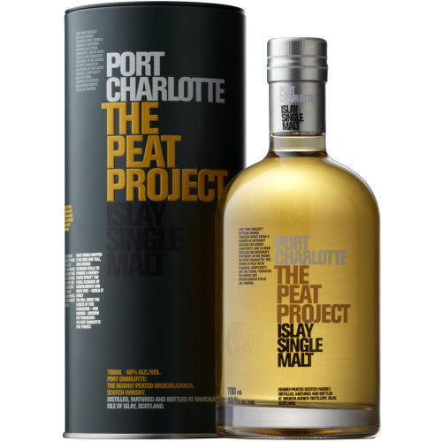 Bruichladdich Port Charlotte The Peat Project Islay Single Malt Scotch Whisky