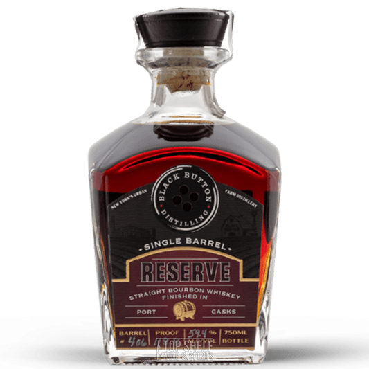Black Button Port Cask Single Barrel Reserve Bourbon #406