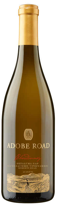 Adobe Road Sangiacomo Vineyard Chardonnay 2021  Front Bottle Shot