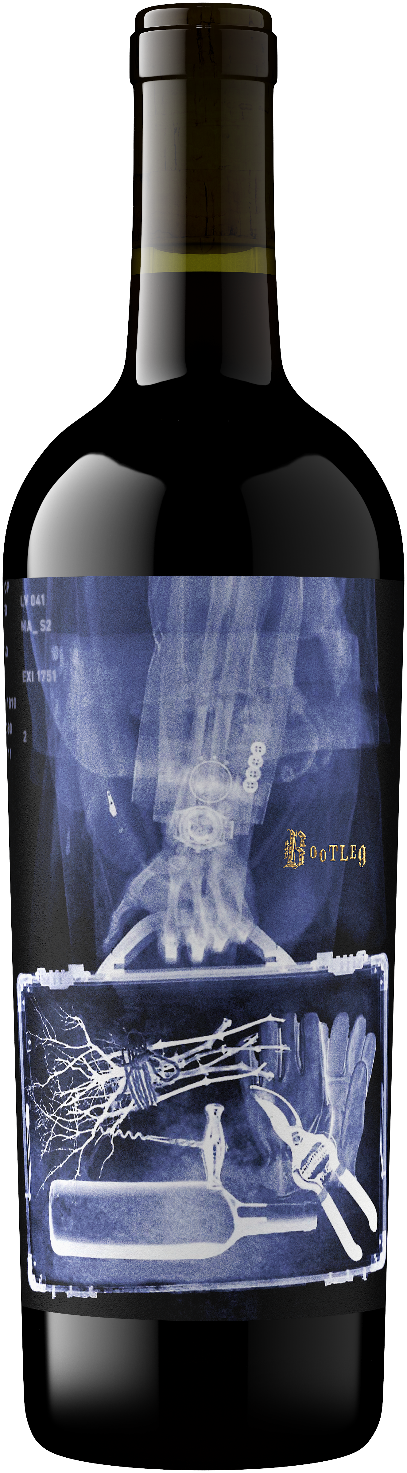 Bootleg Red Blend 2021  Front Bottle Shot