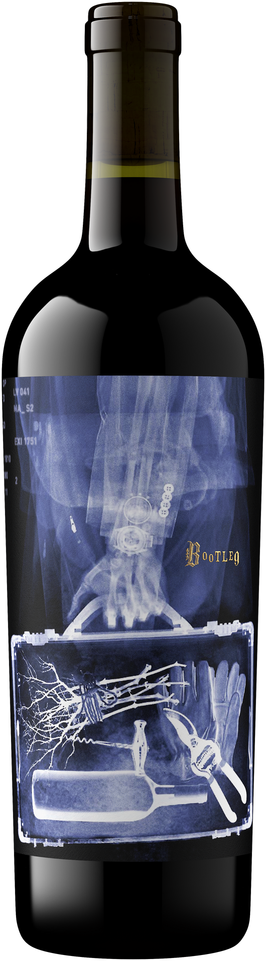 Bootleg Red Blend 2021  Front Bottle Shot