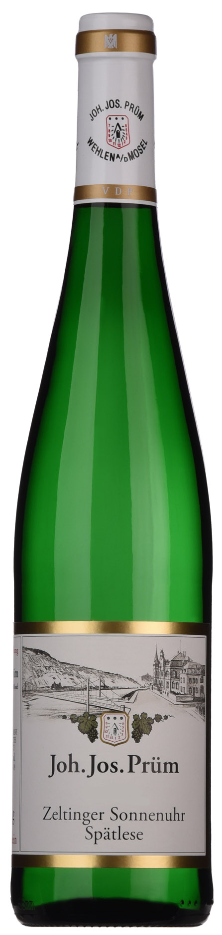 J.J. Prum Zeltinger Sonnenuhr Riesling Spatlese 2023  Front Bottle Shot