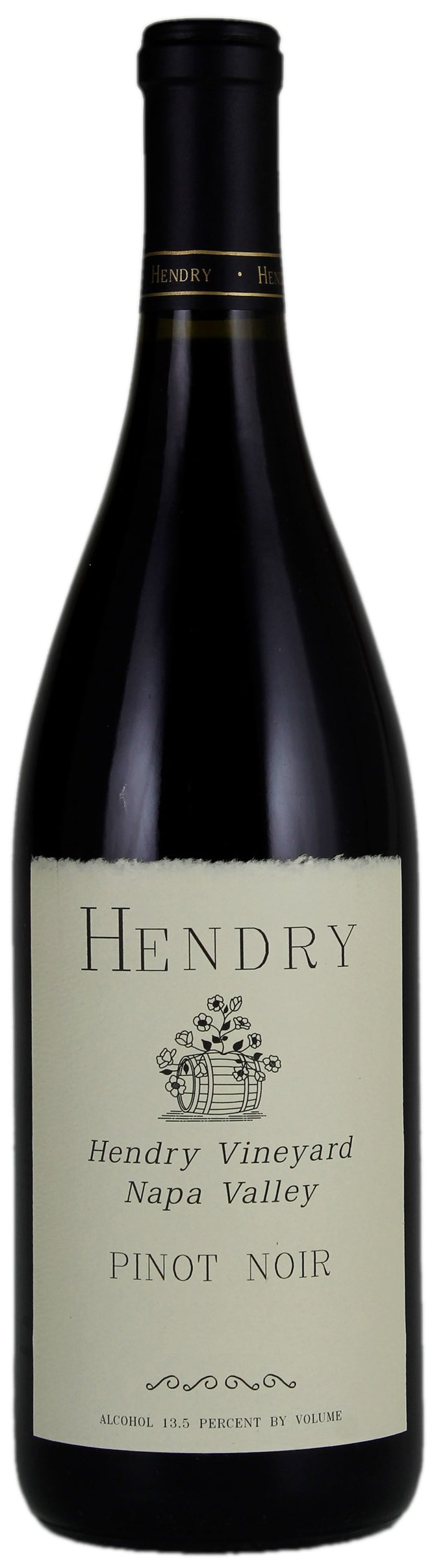Hendry Pinot Noir 2021  Front Bottle Shot