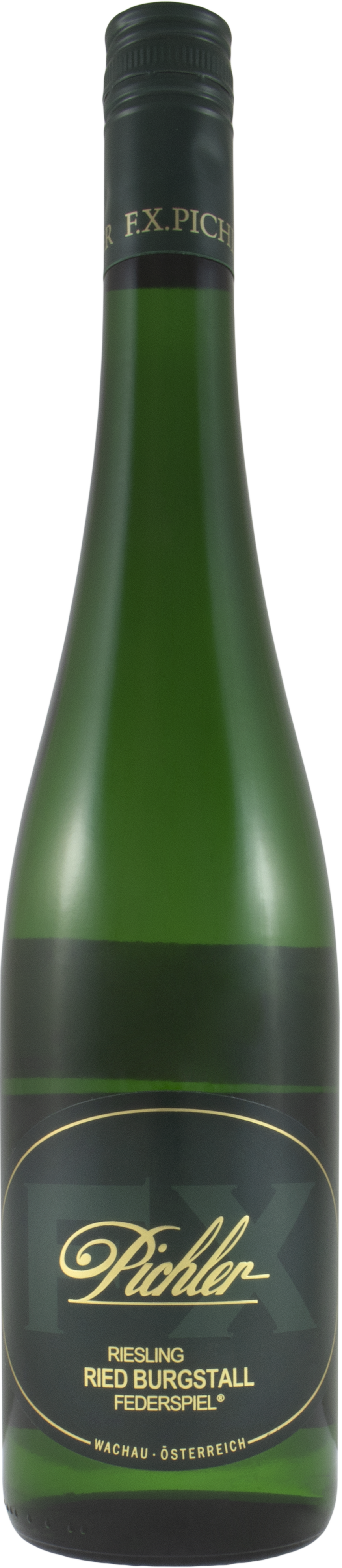 Weingut F.X. Pichler Ried Burgstall Federspiel Riesling 2023  Front Bottle Shot