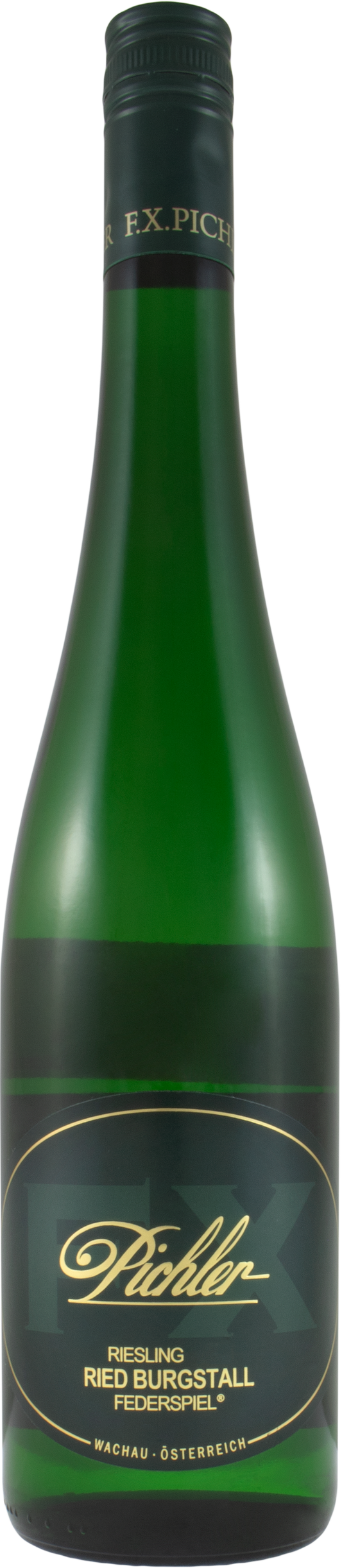 Weingut F.X. Pichler Ried Burgstall Federspiel Riesling 2023  Front Bottle Shot