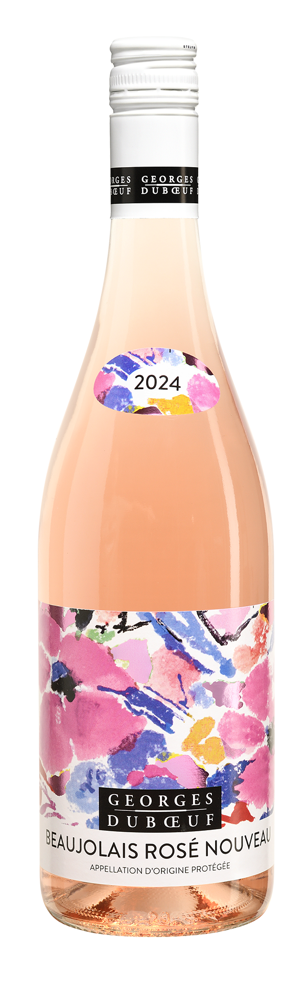Duboeuf Beaujolais Nouveau Rose 2024  Front Bottle Shot