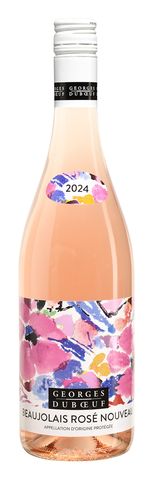 Duboeuf Beaujolais Nouveau Rose 2024  Front Bottle Shot
