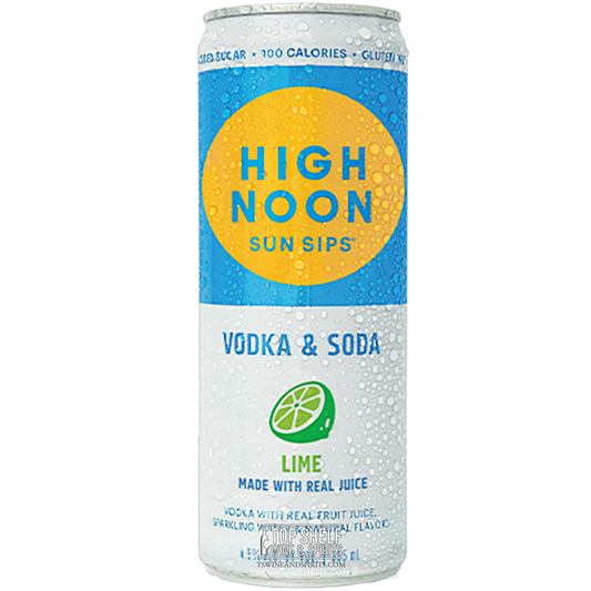 High Noon Lime Hard Seltzer (4 Pack) 355ml