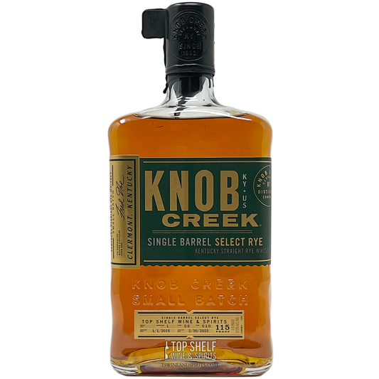 Knob Creek Single Barrel Rye "Fred Noe's Last Pick"