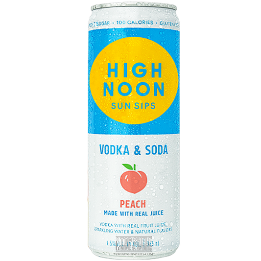 High Noon Peach Hard Seltzer (4 Pack) 355ml