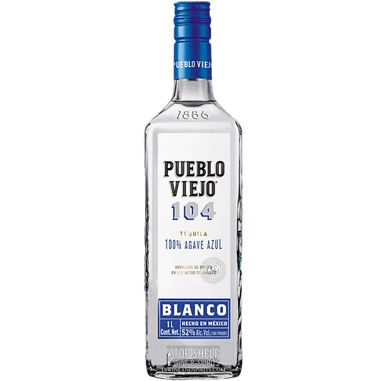 Pueblo Viejo 104 Proof Blanco Tequila