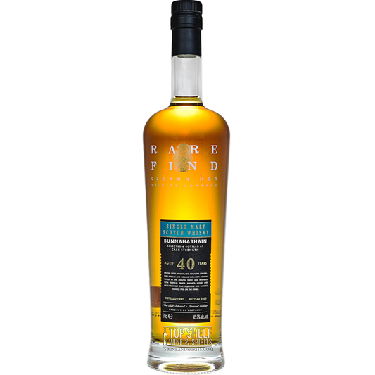 Bunnahabhain 1980 40 Year Rare Find Single Malt Scotch