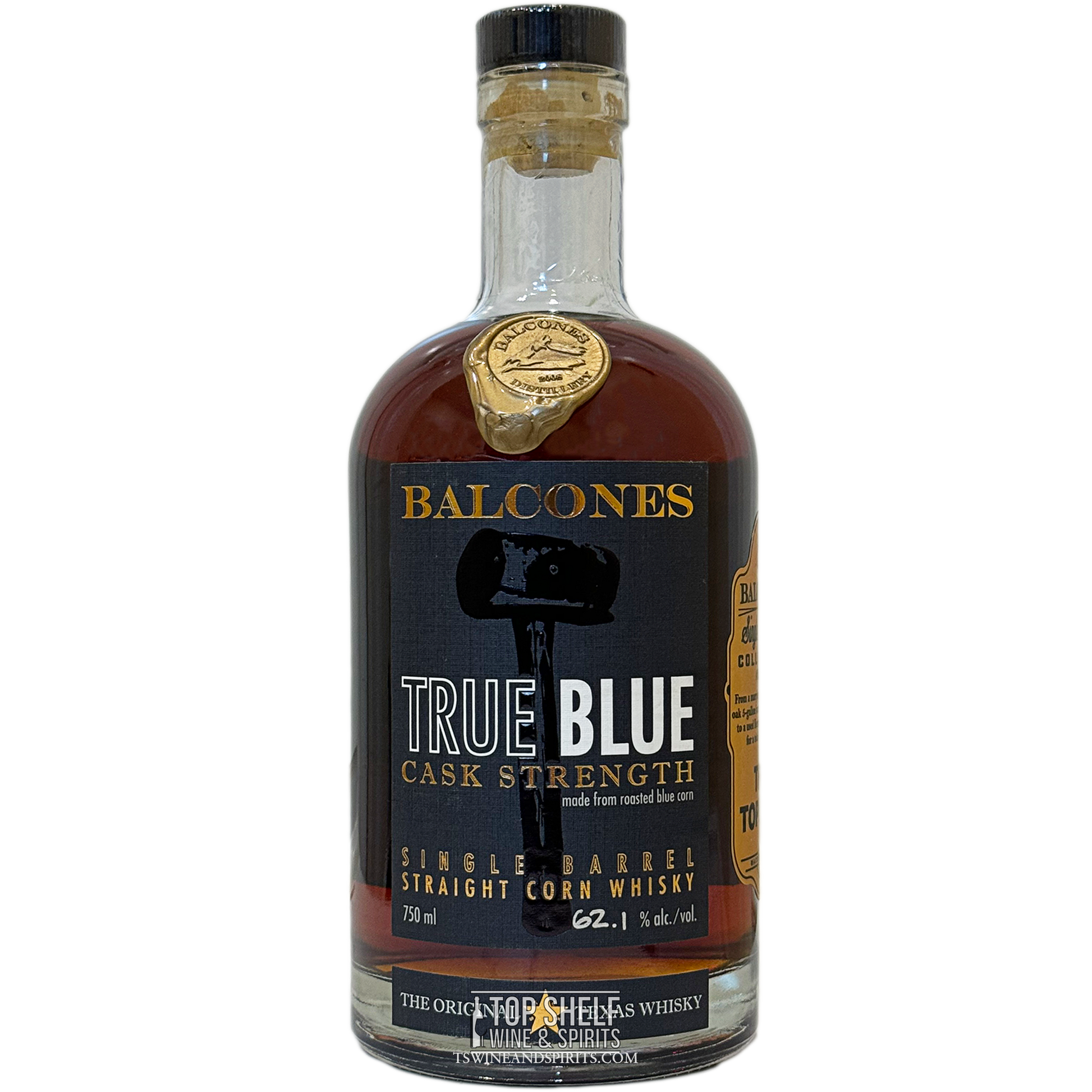 Balcones Cask Strength True Blue Single Barrel (Private Select)