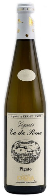 Punta Crena Vigneto Ca da Rena Pigato 2023  Front Bottle Shot