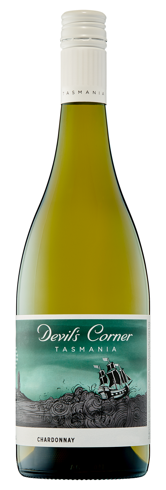 Devil's Corner Chardonnay 2022  Front Bottle Shot
