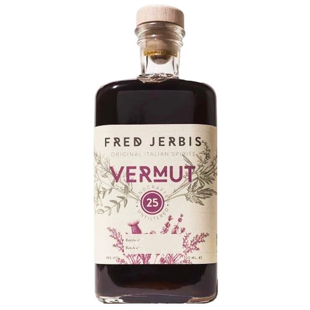 Fred Jerbis Vermut 25  Front Bottle Shot