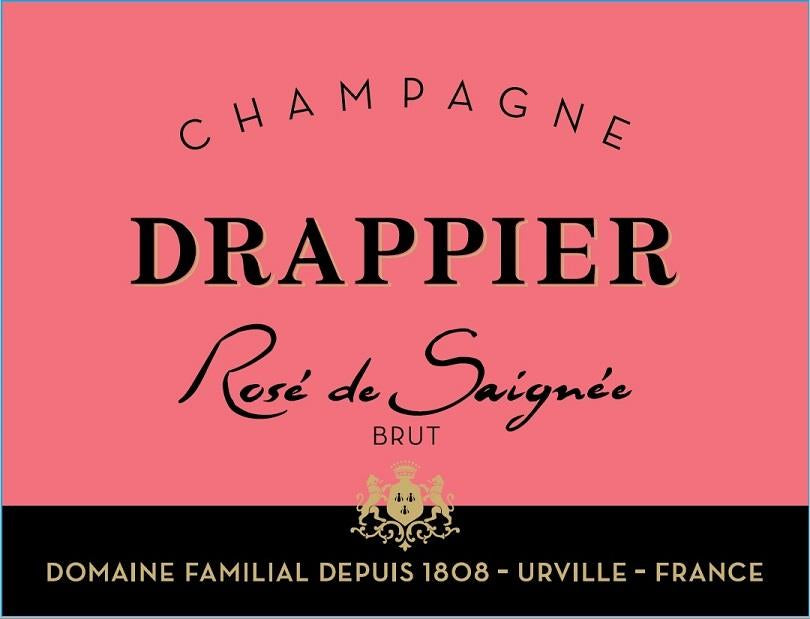 Drappier Rose de Saignee Brut (375ML half-bottle)