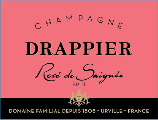 Drappier Rose de Saignee Brut (375ML half-bottle)