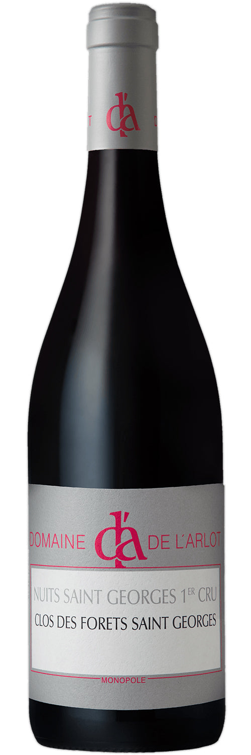 Domaine de l'Arlot Nuits-St-Georges Clos des Forets Saint Georges Premier Cru Monopole 2022  Front Bottle Shot