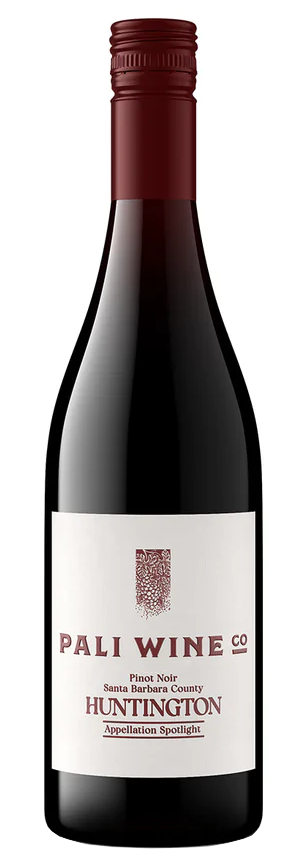 Pali Wine Co Huntington Pinot Noir 2022  Front Bottle Shot