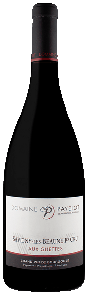 Domaine Pavelot Savigny-Les-Beaune Aux Guettes Premier Cru 2021  Front Bottle Shot