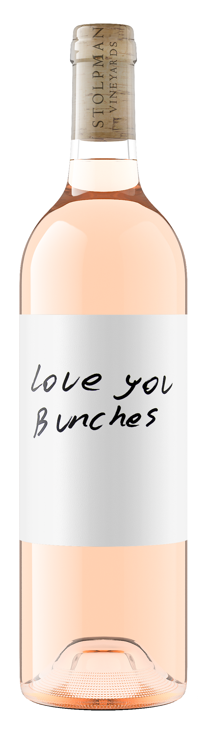 Stolpman Vineyards Love You Bunches Rose 2023  Front Bottle Shot