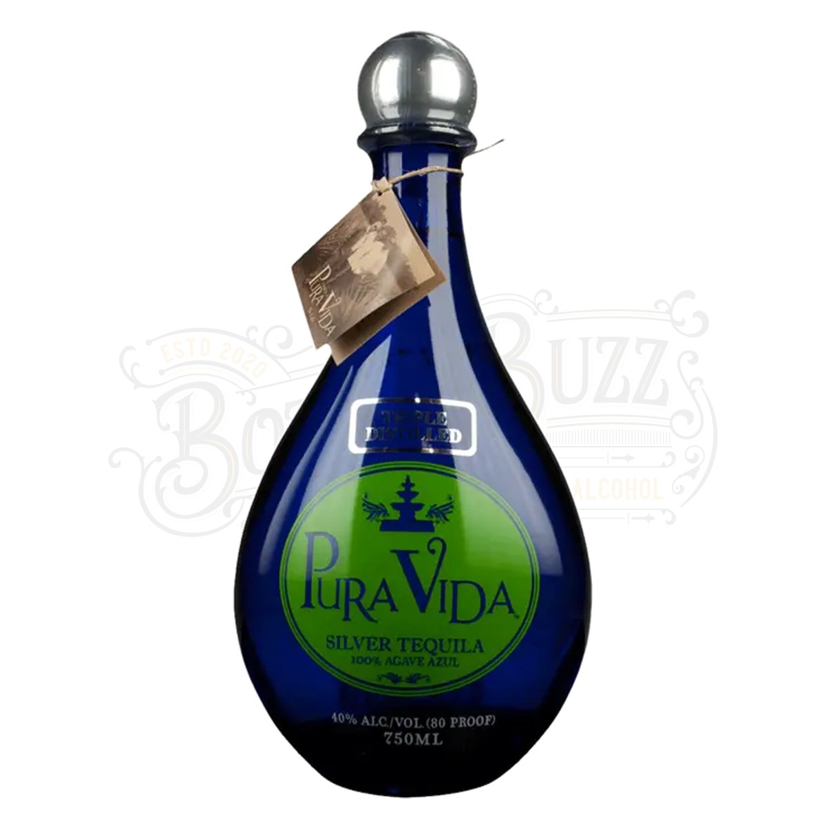 Pura Vida Silver Tequila