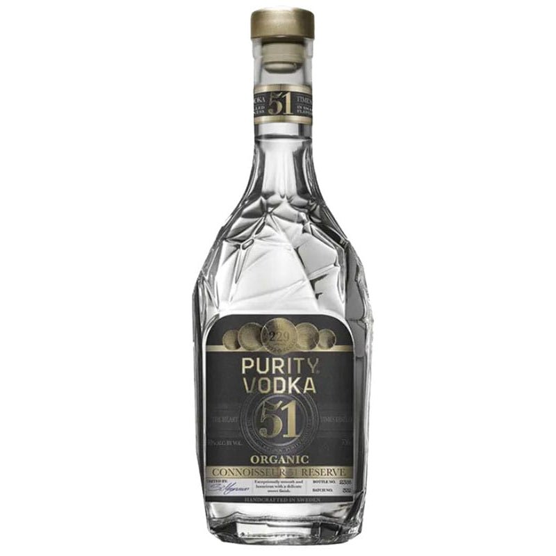 Purity Connoisseur 51 Reserve Organic Vodka 750ml