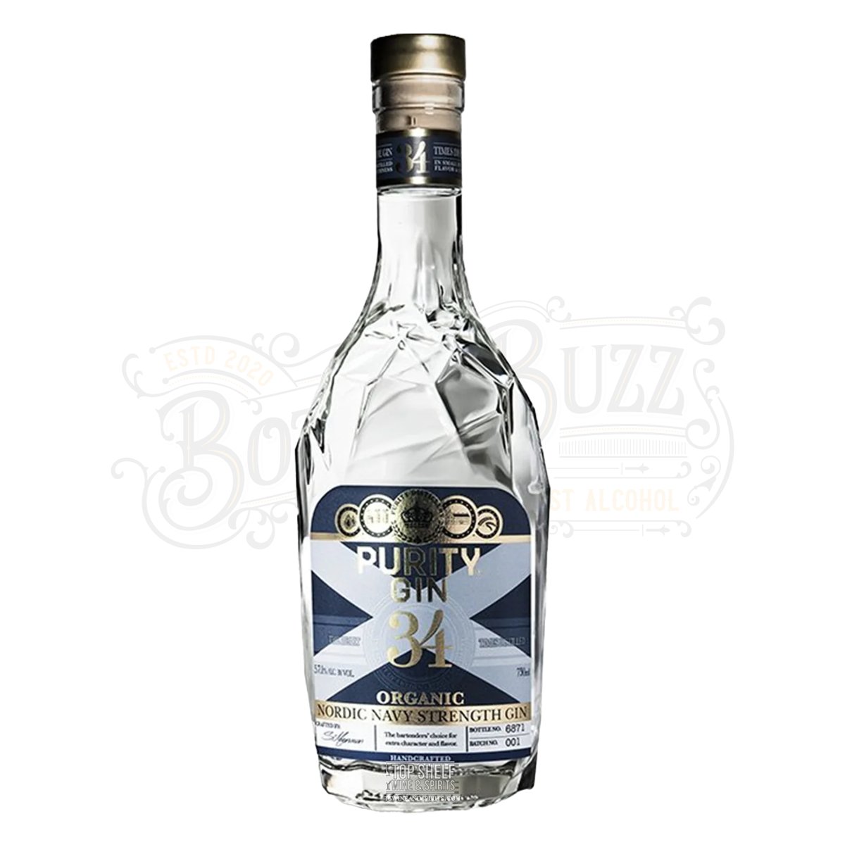 Purity Craft Nordic Navy Strength Organic Gin