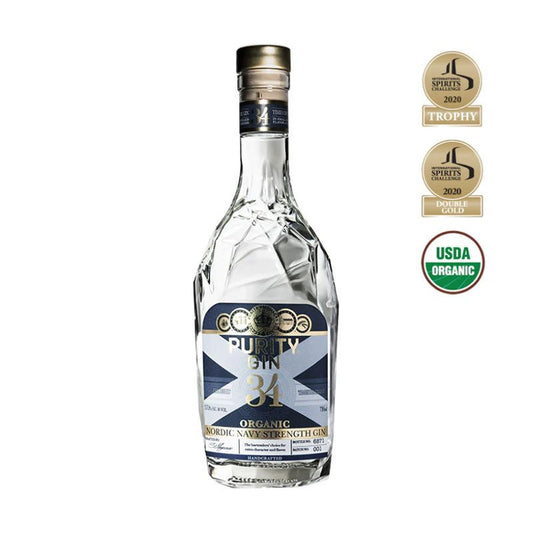 Purity Navy Strength 34 Organic Gin 750ml