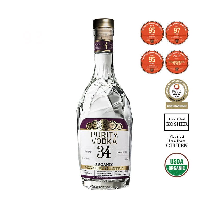 Purity Signature 34 Edition Organic Vodka 750ml