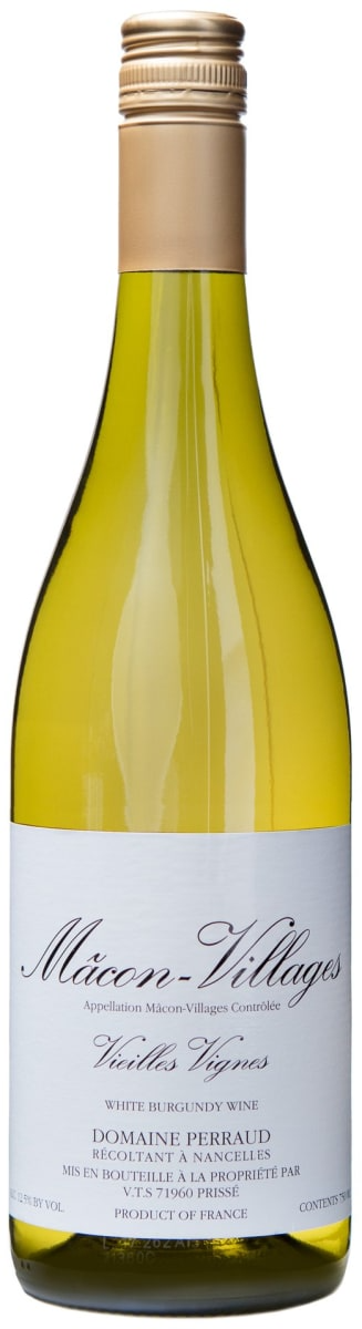 Domaine Perraud Macon-Villages Vieilles Vignes 2022  Front Bottle Shot