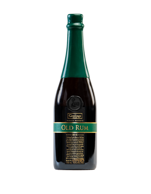 GOSLINGS FAMILY RESERVE OLD RUM RYE BARREL FINISH 750 ML