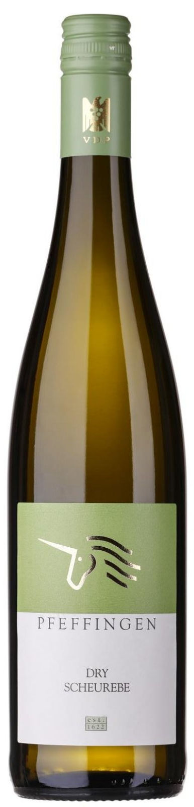 Pfeffingen Dry Scheurebe 2023  Front Bottle Shot