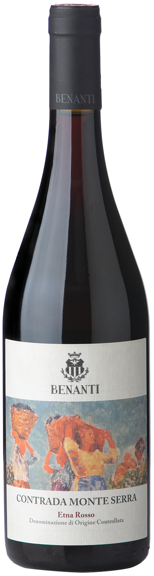 Benanti Contrada Monte Serra Rosso 2022  Front Bottle Shot