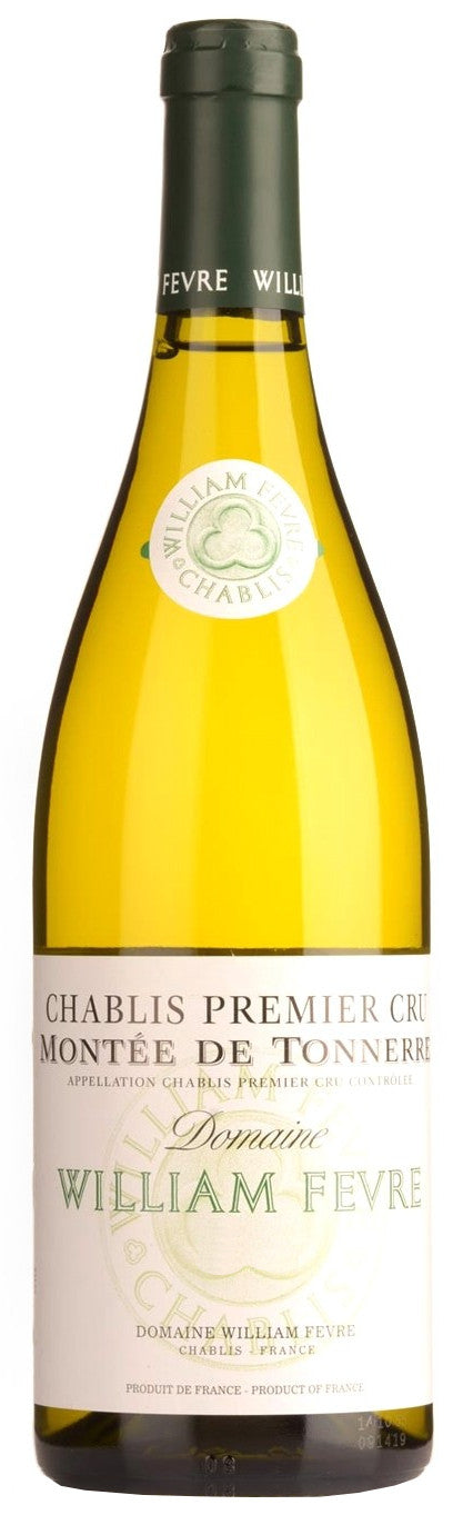 William Fevre Chablis Montee de Tonnerre Premier Cru 2018  Front Bottle Shot