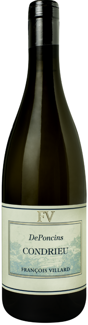 Francois Villard Condrieu DePoncins 2021  Front Bottle Shot