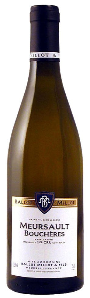 Ballot-Millot Meursault Boucheres Premier Cru 2022  Front Bottle Shot