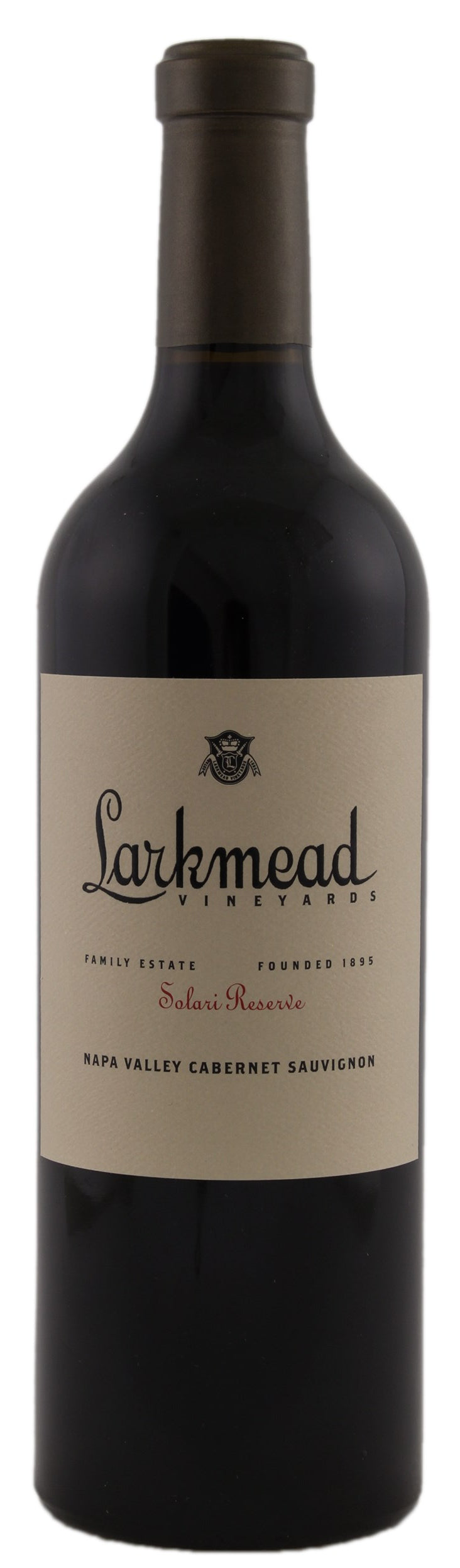 Larkmead Solari Cabernet Sauvignon 2021  Front Bottle Shot
