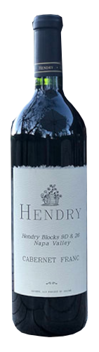 Hendry Cabernet Franc 2020  Front Bottle Shot