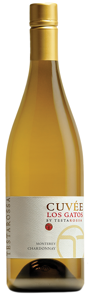 Testarossa Cuvee Los Gatos Chardonnay 2022  Front Bottle Shot