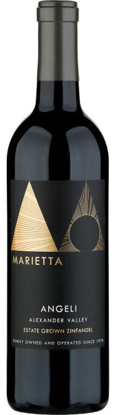 Marietta Cellars Angeli Estate Zinfandel 2021  Front Bottle Shot