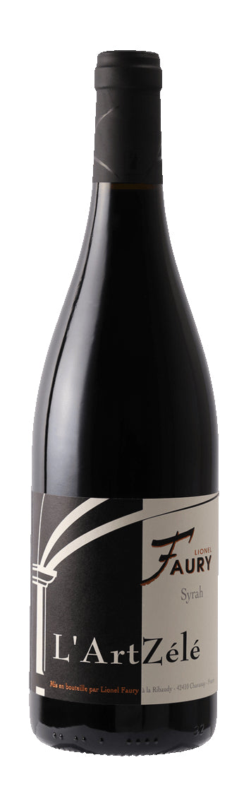 Lionel Faury L'Art Zele Syrah 2020  Front Bottle Shot
