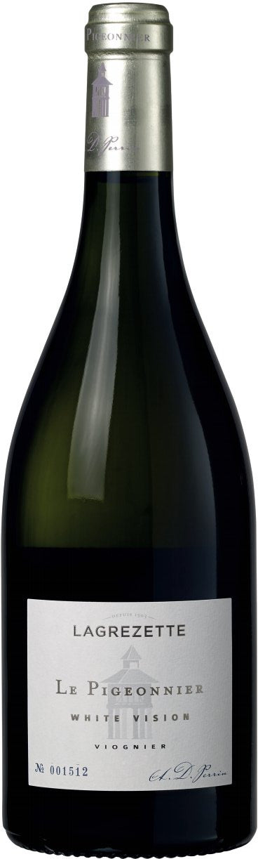 Chateau Lagrezette Le Pigeonnier White 2015  Front Bottle Shot