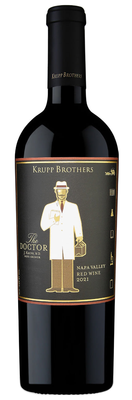 Krupp Brothers Estates The Doctor Stagecoach Vineyard Red 2021  Front Bottle Shot