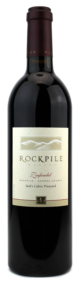 Mauritson Rockpile Jack's Cabin Vineyard Zinfandel 2021  Front Bottle Shot