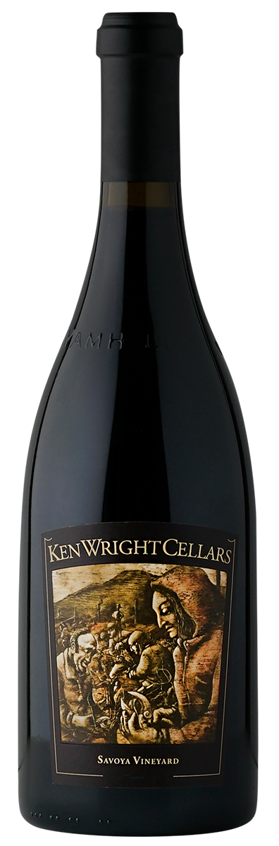 Ken Wright Cellars Savoya Vineyard Pinot Noir 2022  Front Bottle Shot